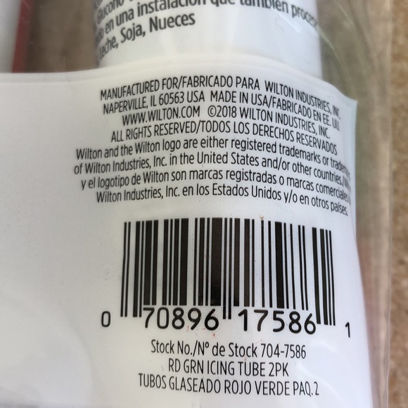 4tubes and 4 tips decorator cookie/cake icing - Picture 5 of 7